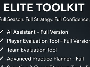 A Full Season of Coaching Tools — From Preseason to Playoffs
