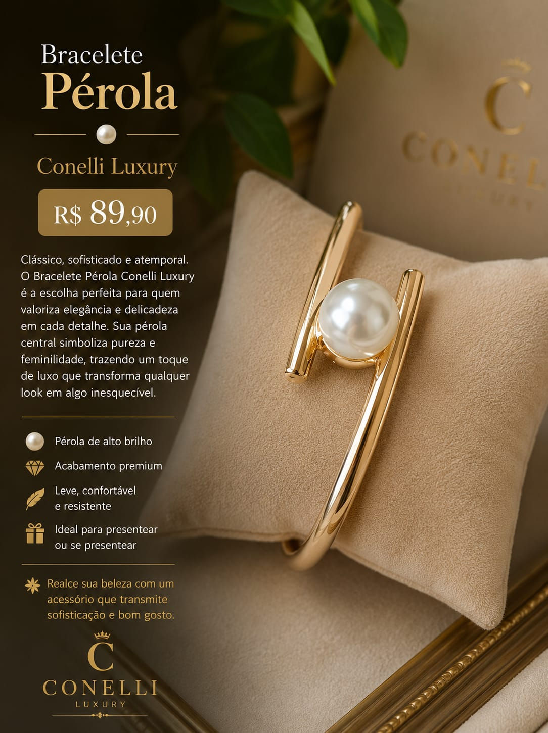 Bracelete Pérola