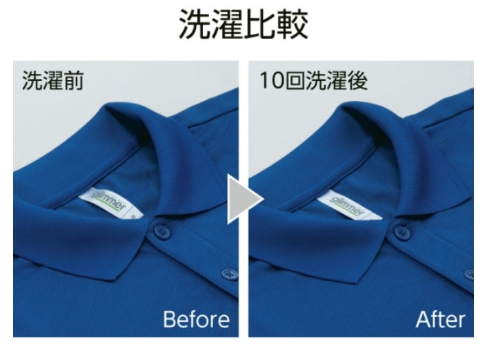 Thumbnail: glimmer 00302-ADP抗UV機能POLO衫