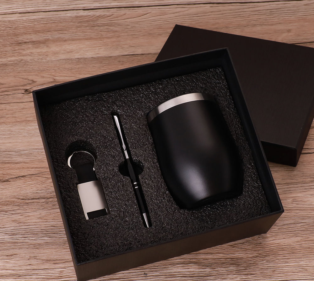 商務咖啡杯套裝 企業公司酒廠鑰匙扣贈送手伴禮 製作LOGO
