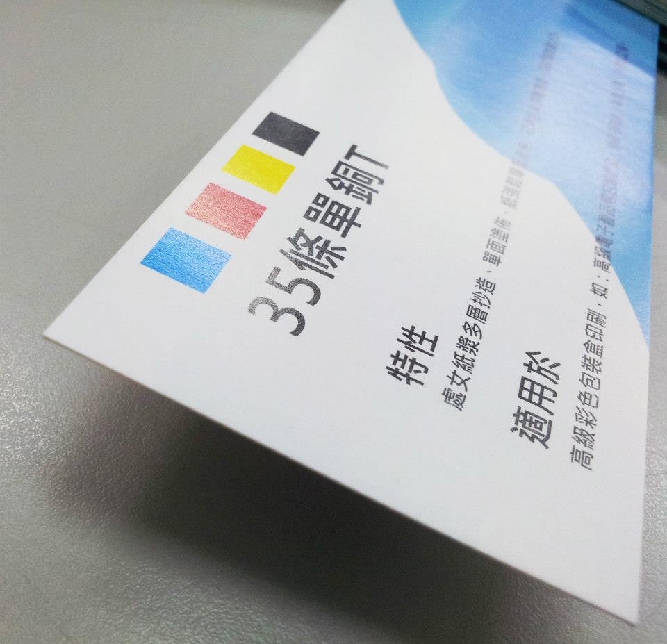 A4 DM 特級雙銅紙100G 單面印刷 500張 10