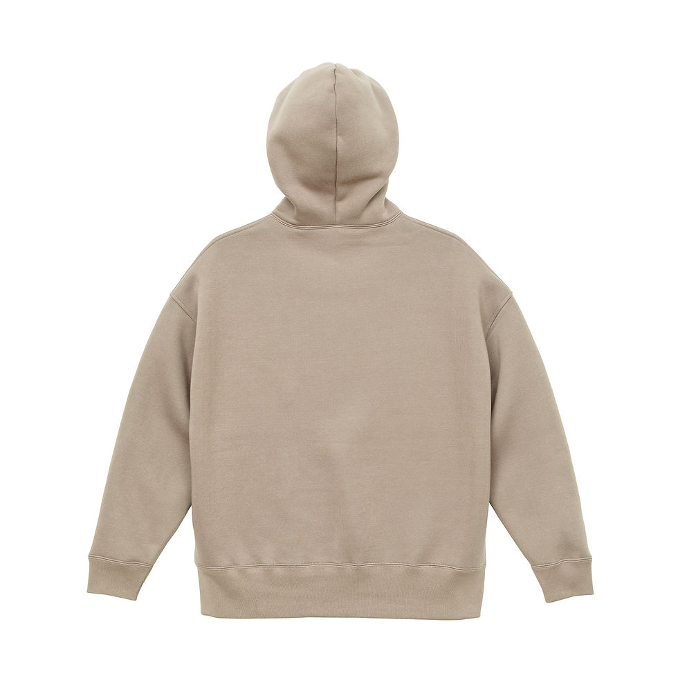 Thumbnail: United Athle 3563101 10.0oz. T/C內刷毛 寬版落肩 連帽T恤