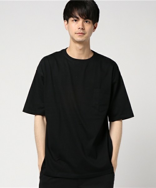 United Athle 3500801 5.6oz 寬版口袋T恤 4
