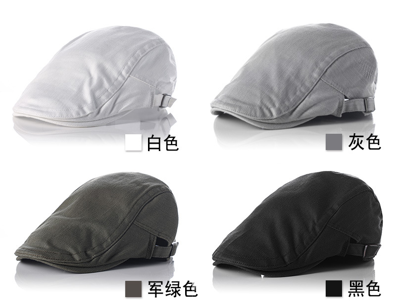 竹籤棉貝雷帽 12