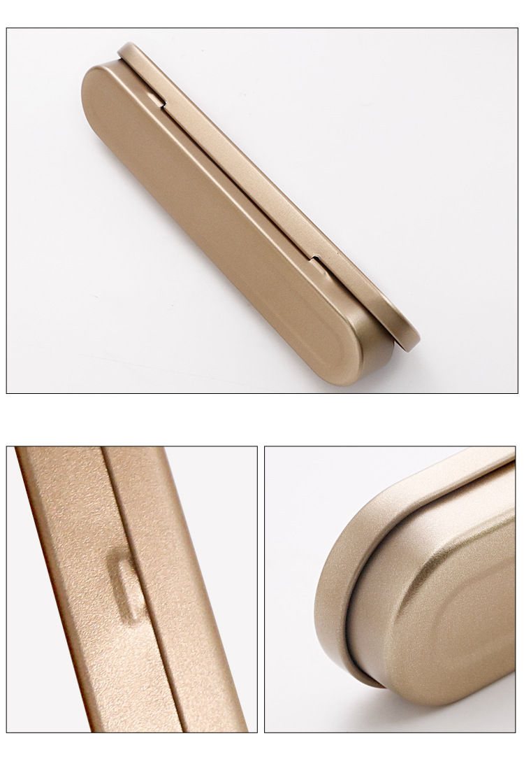 Thumbnail: 馬口鐵盒金屬長眉筆盒海綿底襯企業公司禮品盒學生鉛筆盒耐摔