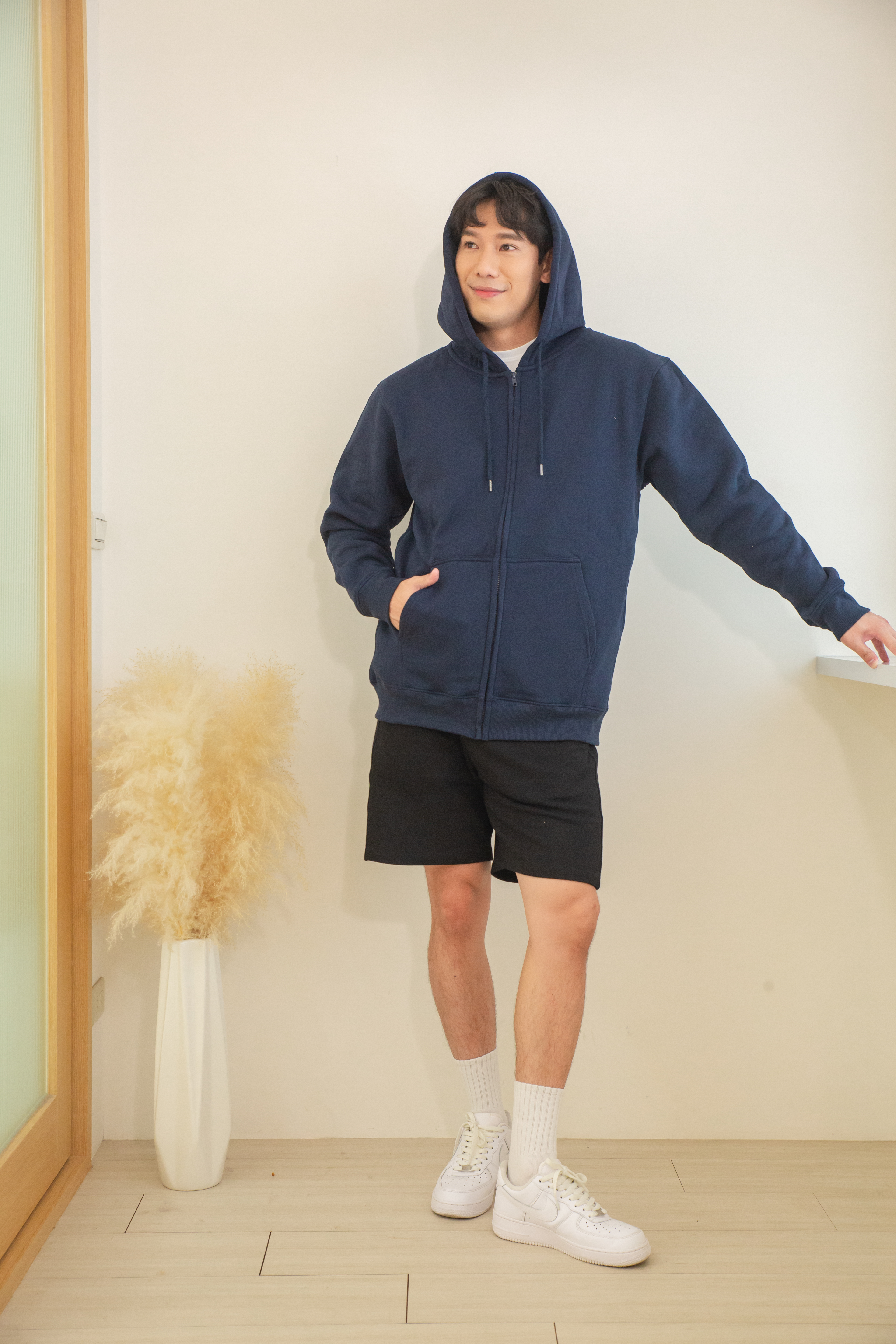 TOP HOODIE TH03 亞規保暖刷毛連帽拉鍊外套 7