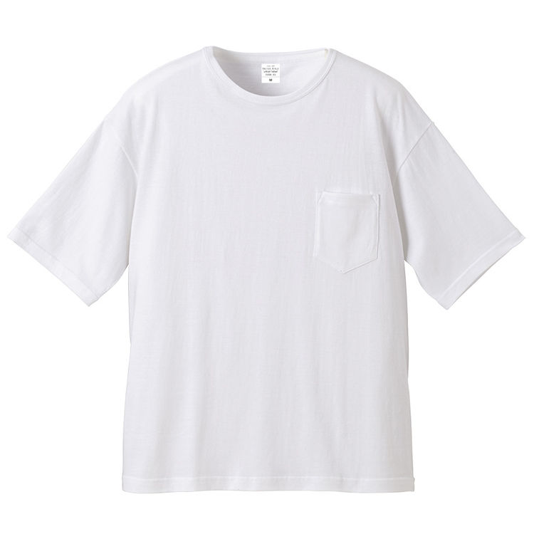 United Athle 3500801 5.6oz 寬版口袋T恤 15