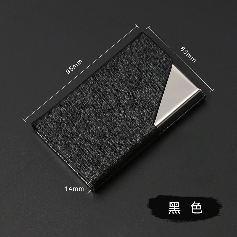 Thumbnail: 創意禮品不銹鋼名片盒鋁合金名片夾展會禮卡片盒名片夾(含轉印)