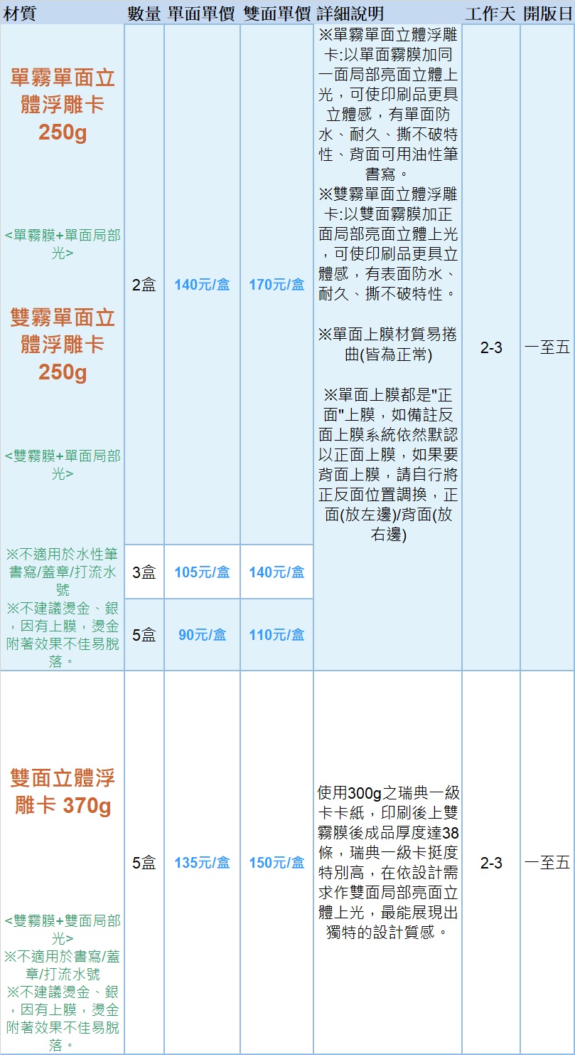 名片印製 3