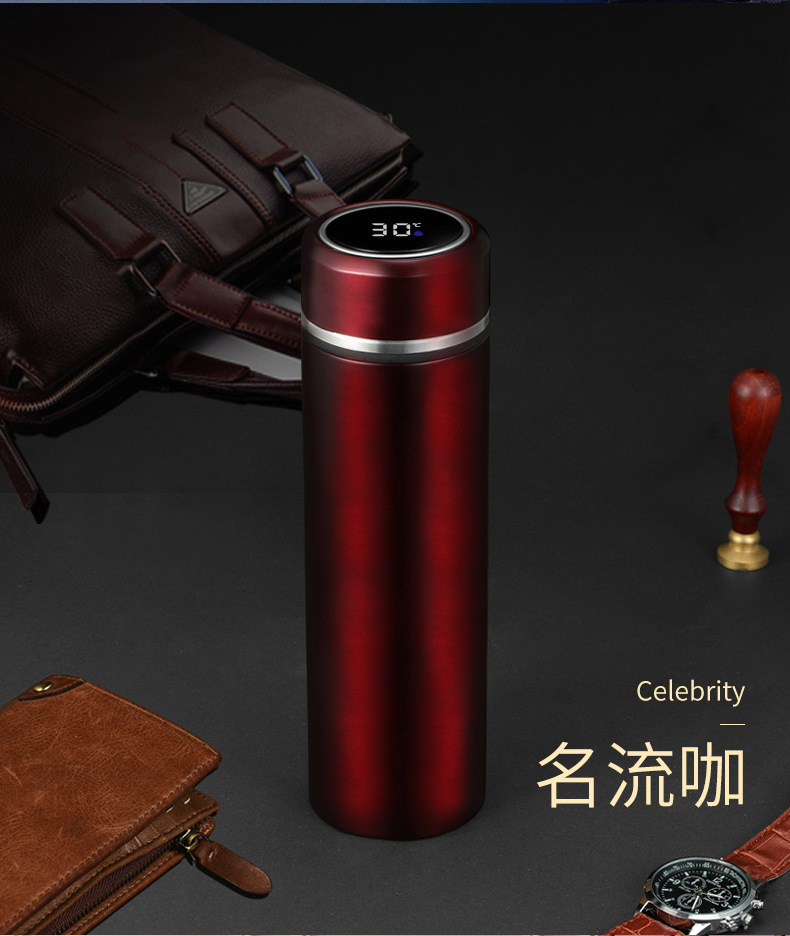 保溫杯智能顯示316不銹鋼保溫瓶(含轉印) 14