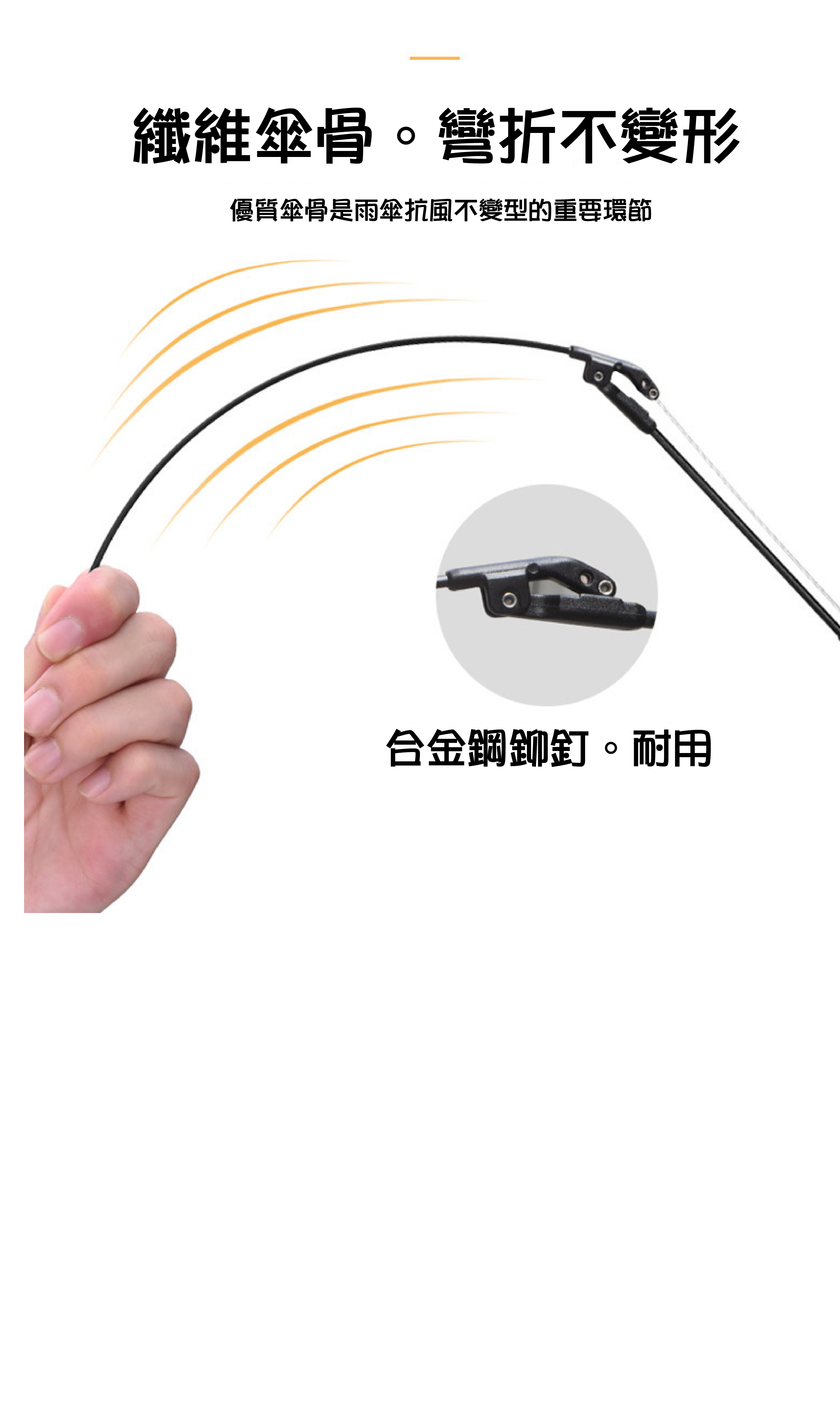 全彩滿版數位彩印黑膠抗UV手開三折傘 4