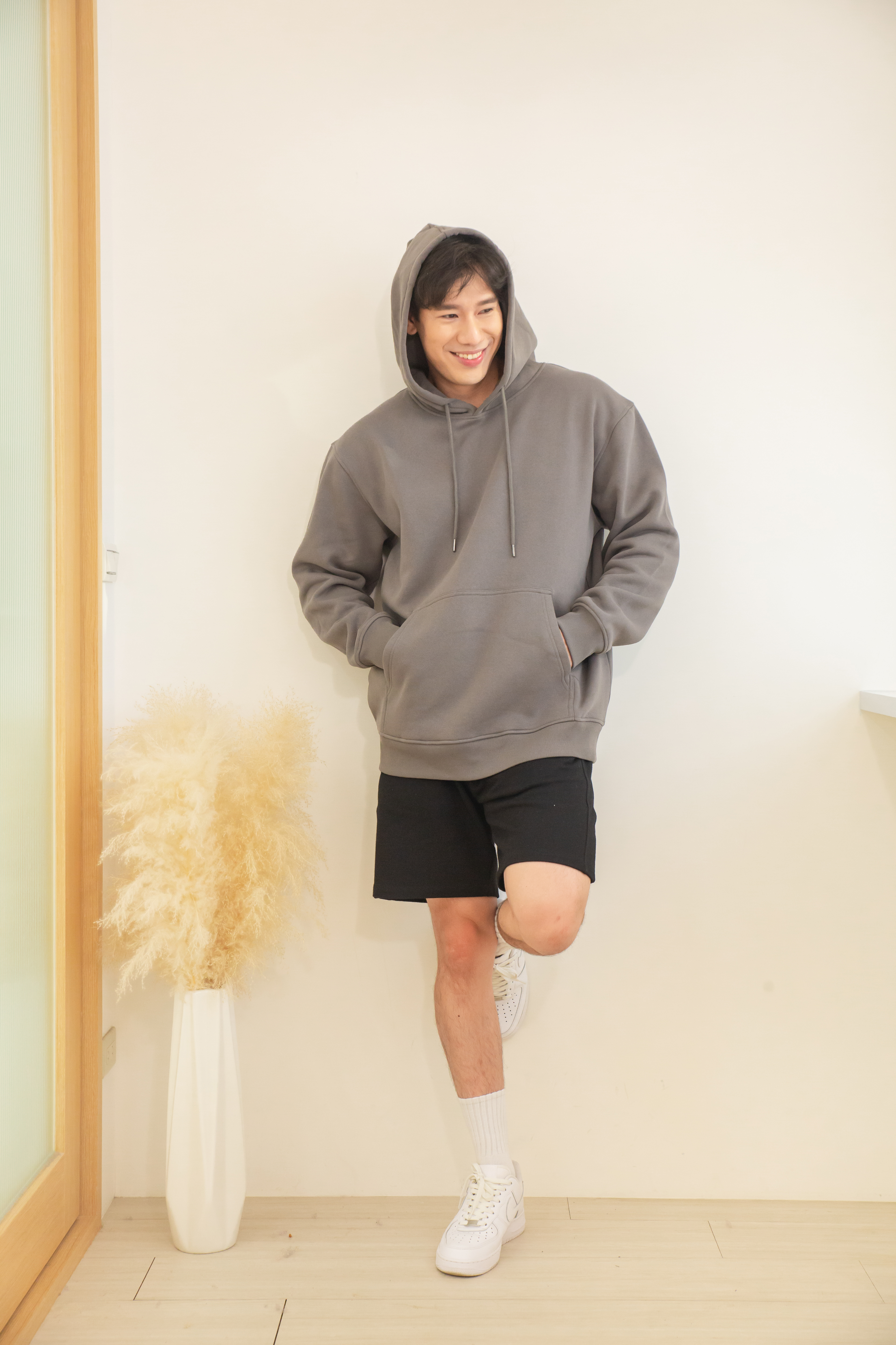 TOP HOODIE TH02 亞規保暖刷毛連帽T恤 2
