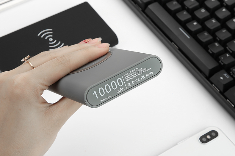無線充電寶 充電寶10000無線移動電源QI無線發射器(含轉印) 10