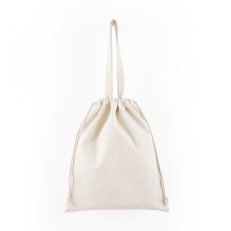 Thumbnail: 12A Drawstring Drawstring Shoulder Tote Bag 34*39cm (Multicolor)