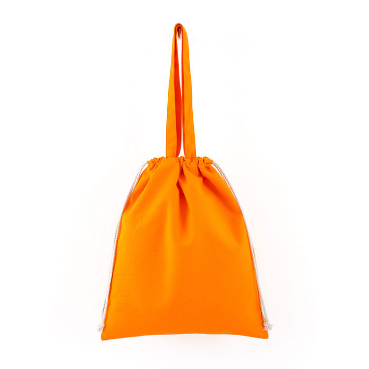 Thumbnail: 12A Drawstring Drawstring Shoulder Tote Bag 34*39cm (Multicolor)