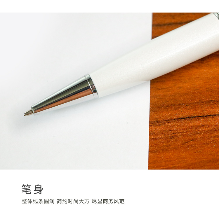 多功能水晶U盤筆金屬8GU盤筆會展禮品廣告筆刻字LOGO可印刷 6