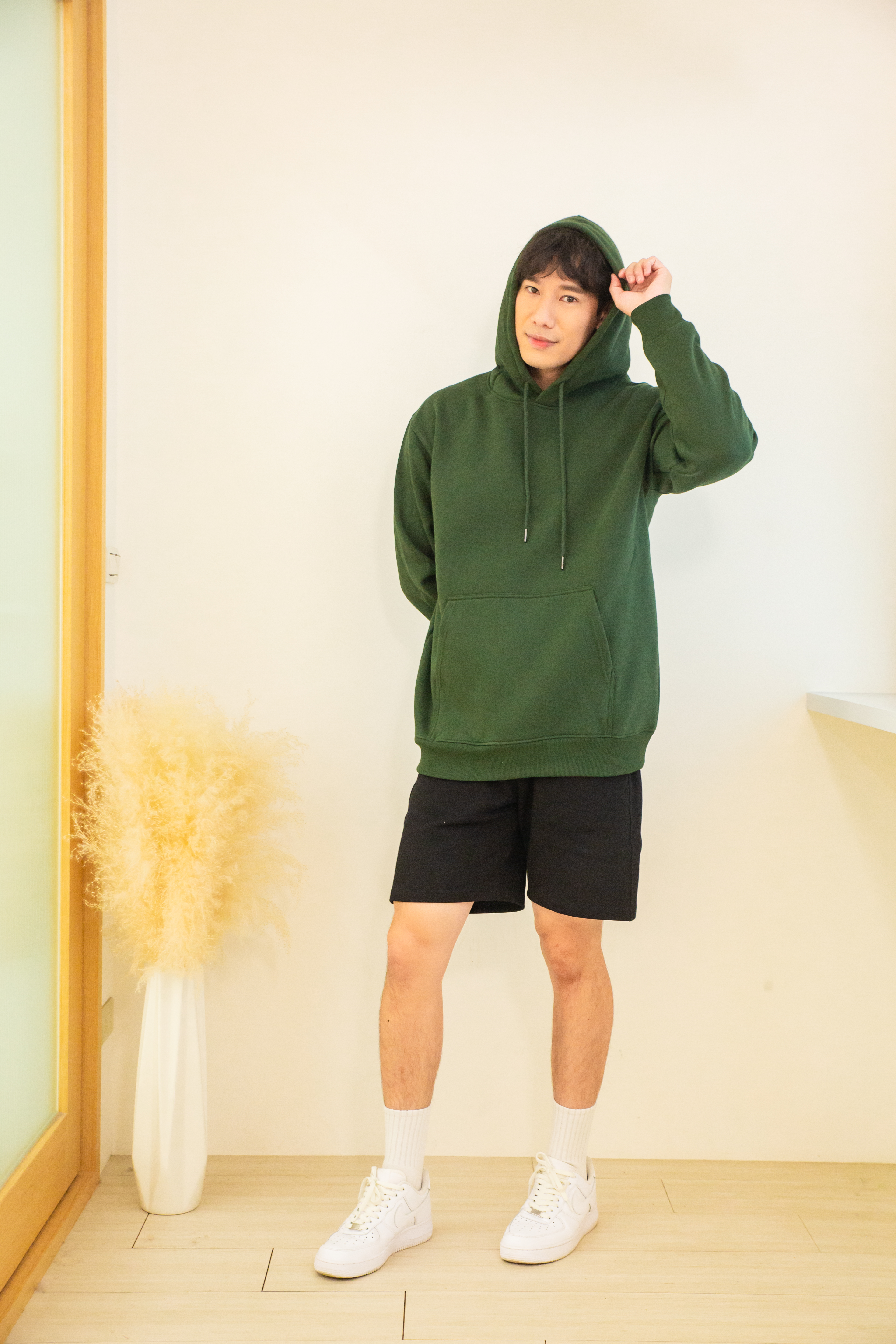 TOP HOODIE TH02 亞規保暖刷毛連帽T恤 10