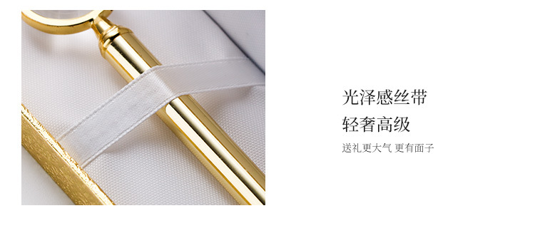金屬龍頭簽字筆水筆刻字可加印logo商務簽字筆金屬寶珠筆 9