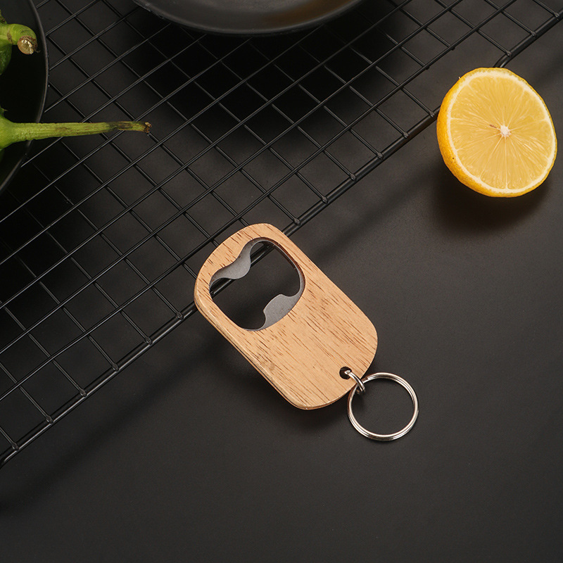 etsy個人化雕刻不鏽鋼啤酒起子開蓋器創意開瓶器鑰匙圈 3