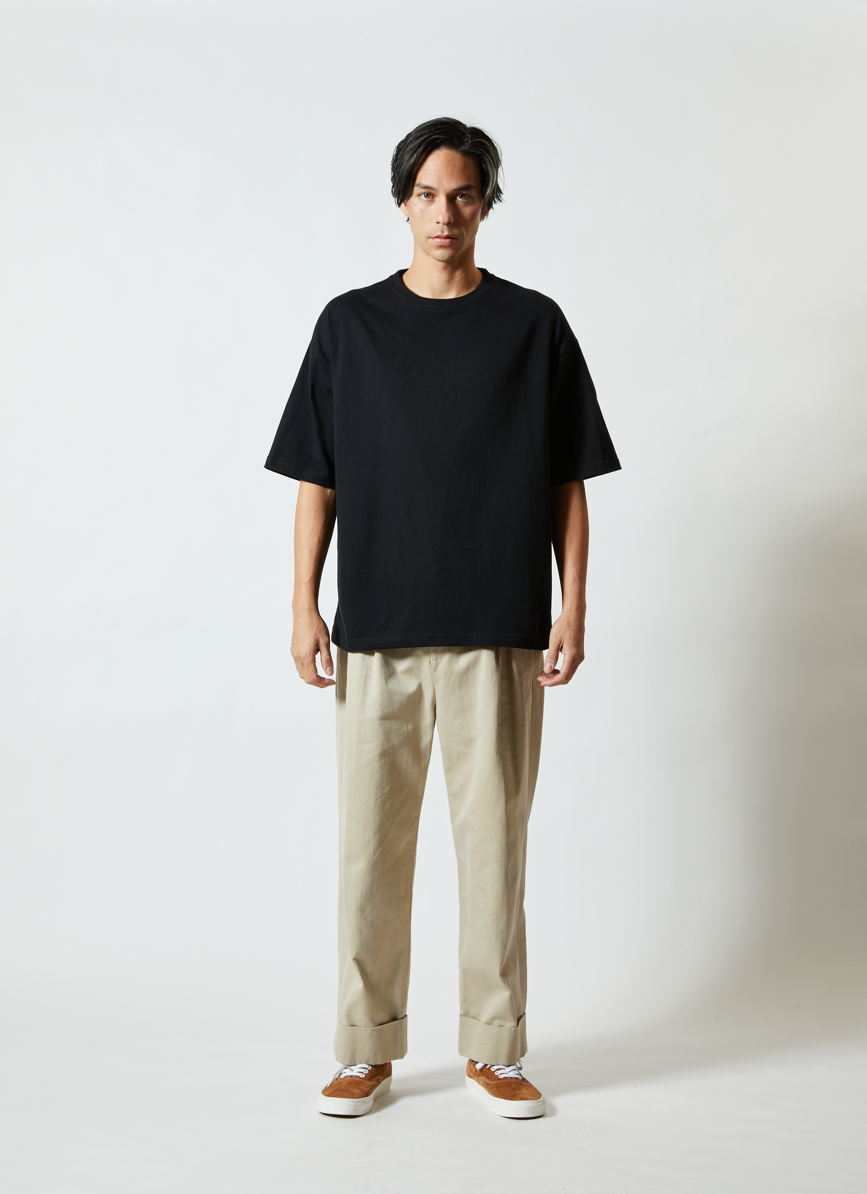 UA 3550801 5.6oz. 寬版落肩T恤 2
