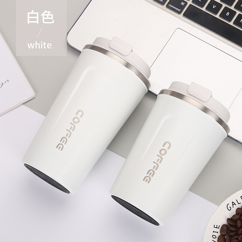 保溫杯304不銹鋼咖啡杯真空辦公創意水杯戶外車載(含轉印) 7