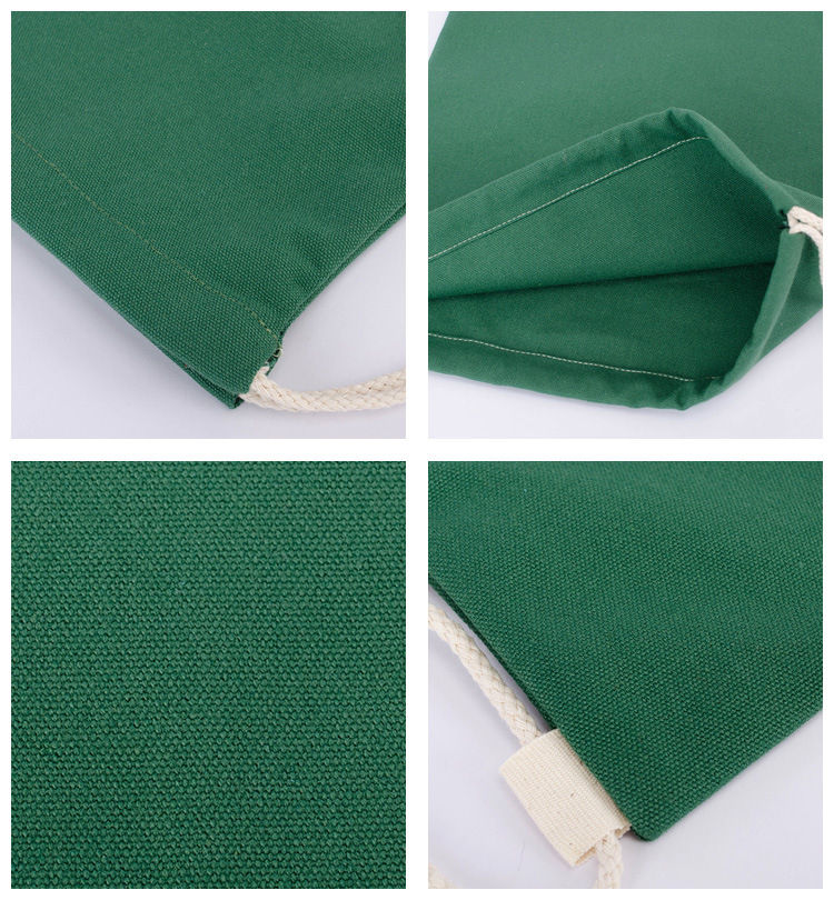 Thumbnail: 12 Ann Canvas Backpack with Drawstring Drawstring 34*39cm (Multicolor)