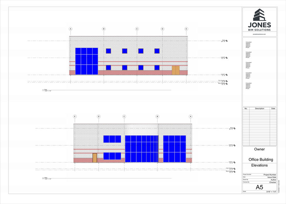 Office Building Sheets Page 006