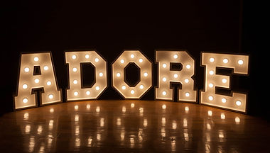 marquee letters to hire Cape Town