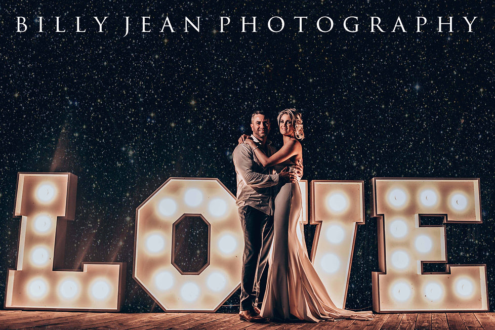 Letters with lights to hire in Cape Town