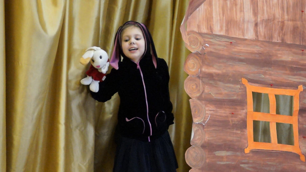 ЛИСА И ЗАЯЦ Кукольный спектакль 1