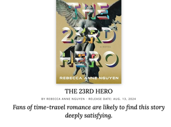 Kirkus Reviews book review of The 23rd Hero by Rebecca Anne Nguyen.