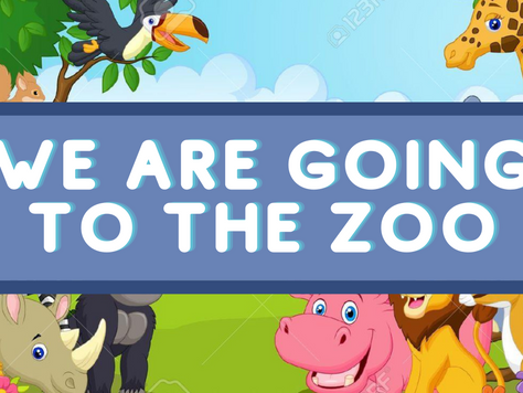 We are going to the zoo!!