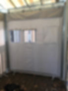 Sukkah Wall for Small Porch