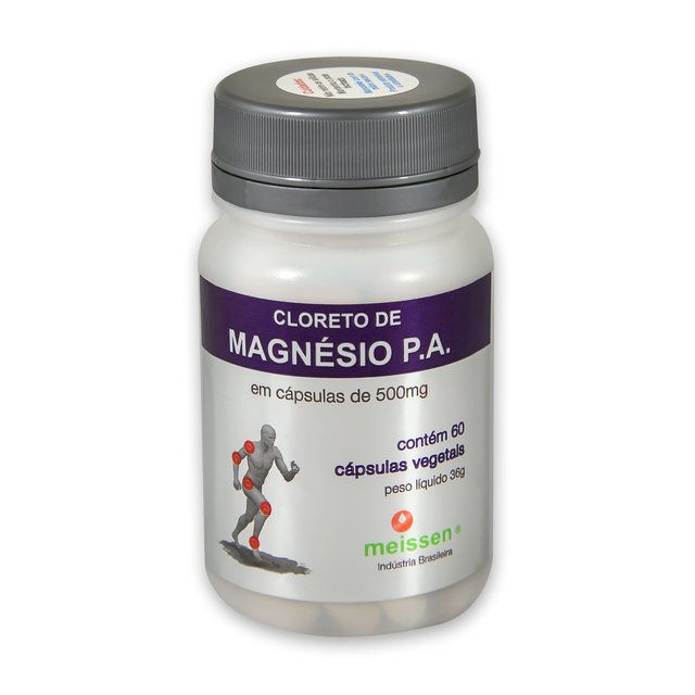 CLORETO DE MAGNESIO MEISSEN POTE C/60 CAPSULAS (P.A)