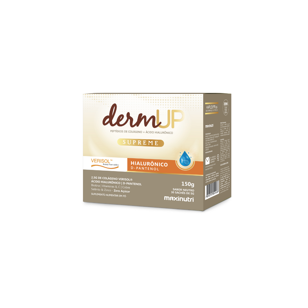 DERMUP SUPREME VERISOL SACHÊ 30 x 5g (HIALUIR+ D PANT) MAXINUTRI