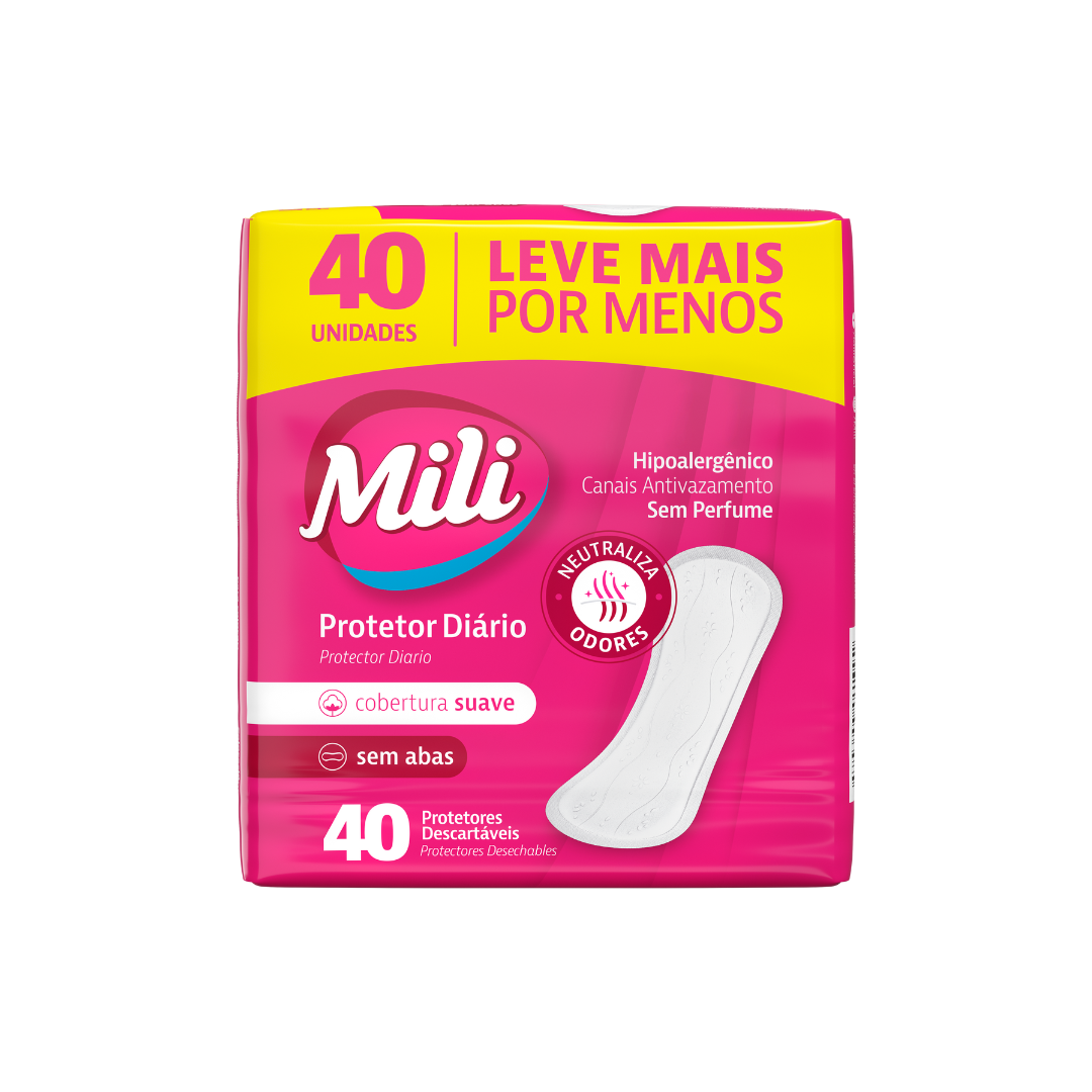 PROTETOR DIARIO C/40 (1249)  MILI