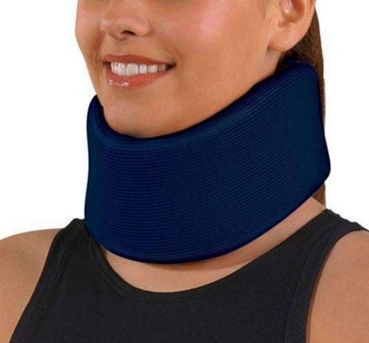 COLAR CERVICAL ESPUMA ORTOCENTER M AZUL (005)