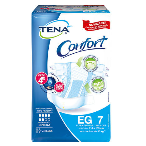 FRALDA DESC.TENA CONFORT EG C/7
