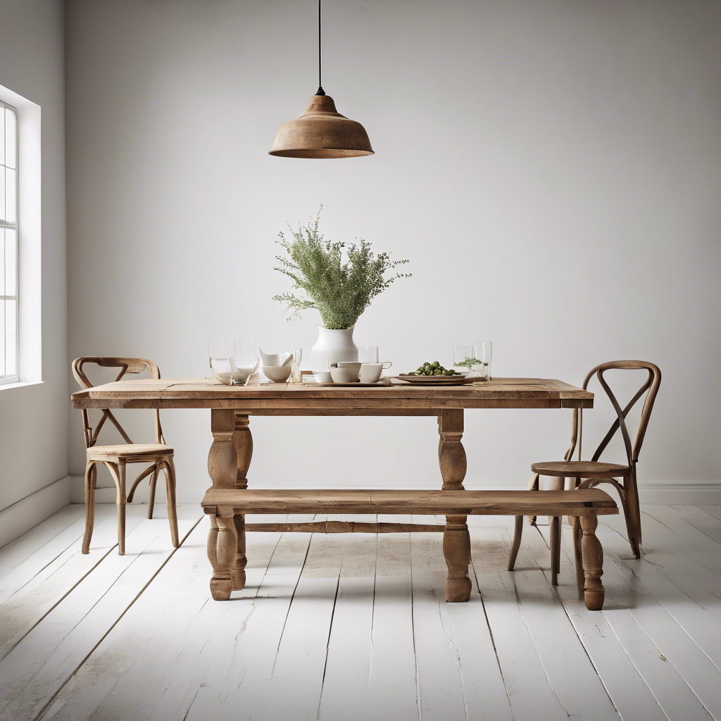 Rustic Farmhouse Dining Table