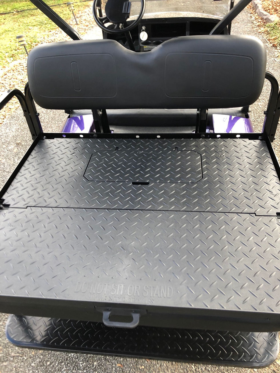 Thumbnail: 2016 Ezgo TXT Ravens custom cart