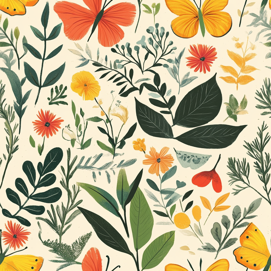 flaura and fauna prints