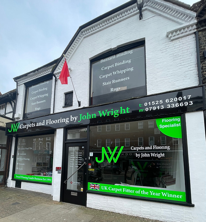 Carpets and Flooring by John Wright showroom