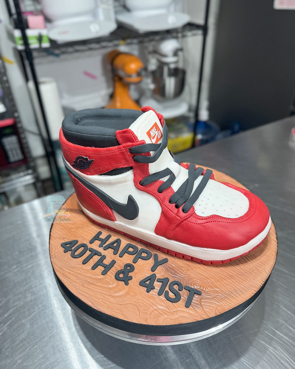 Jordan Shoe Cake