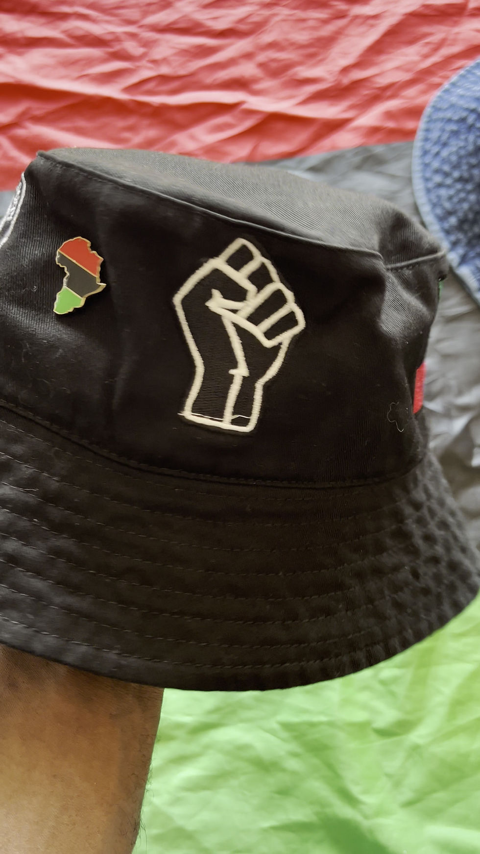 Thumbnail: Black Power Bucket Hat