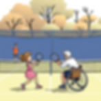 many people play tennis from kids to elders, from normals to handicap people.jpg