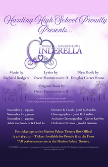 Harding High School Presents:
Cinderella flyer