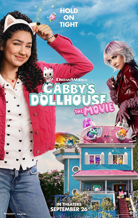 Gabby's Dollhouse The Movie flyer