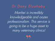 SonoVet Testimonial