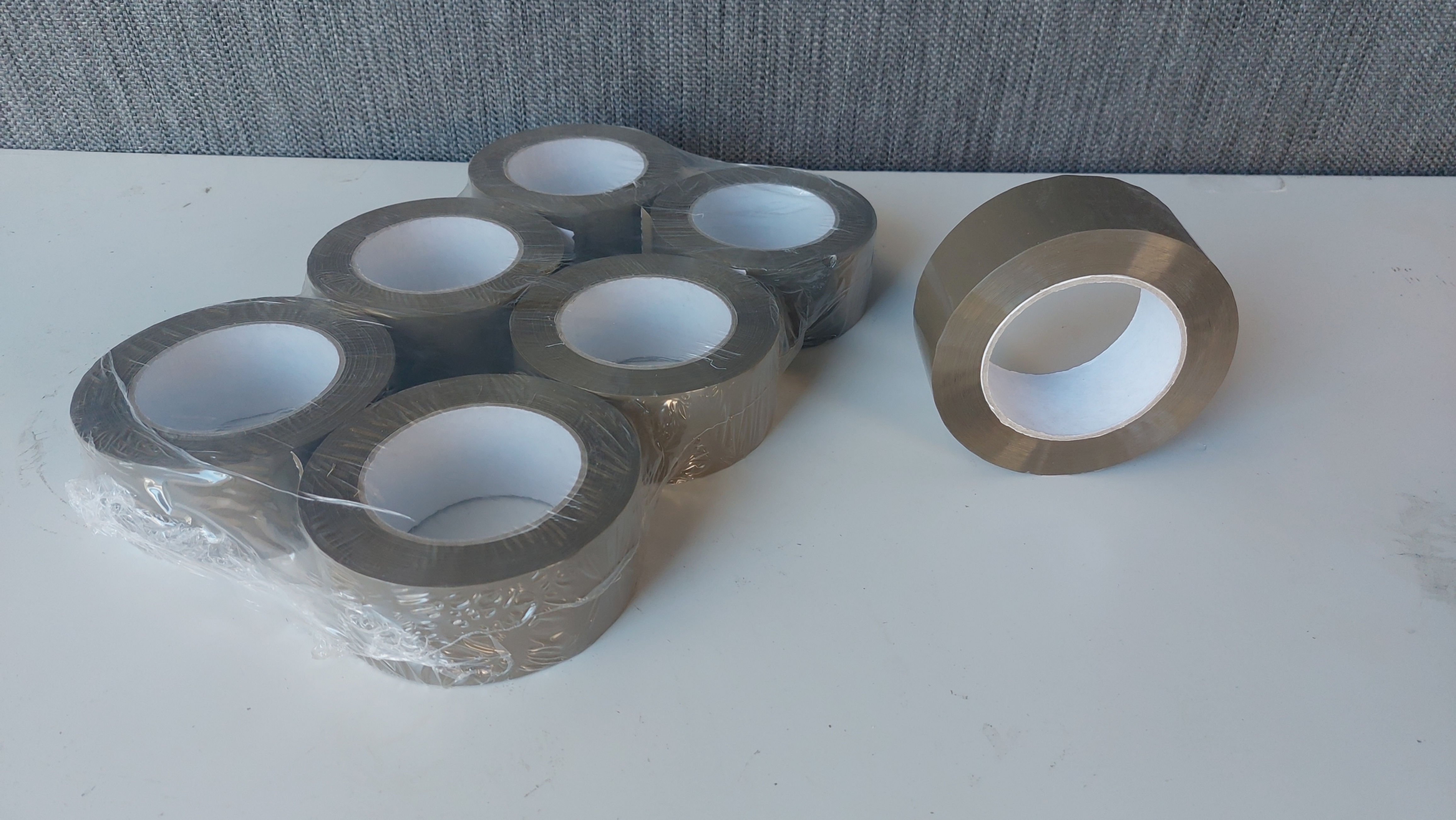 1 Pack of Hot Melt Brown Tape - 48mm x 132m (6+1 FREE) Save €4.60