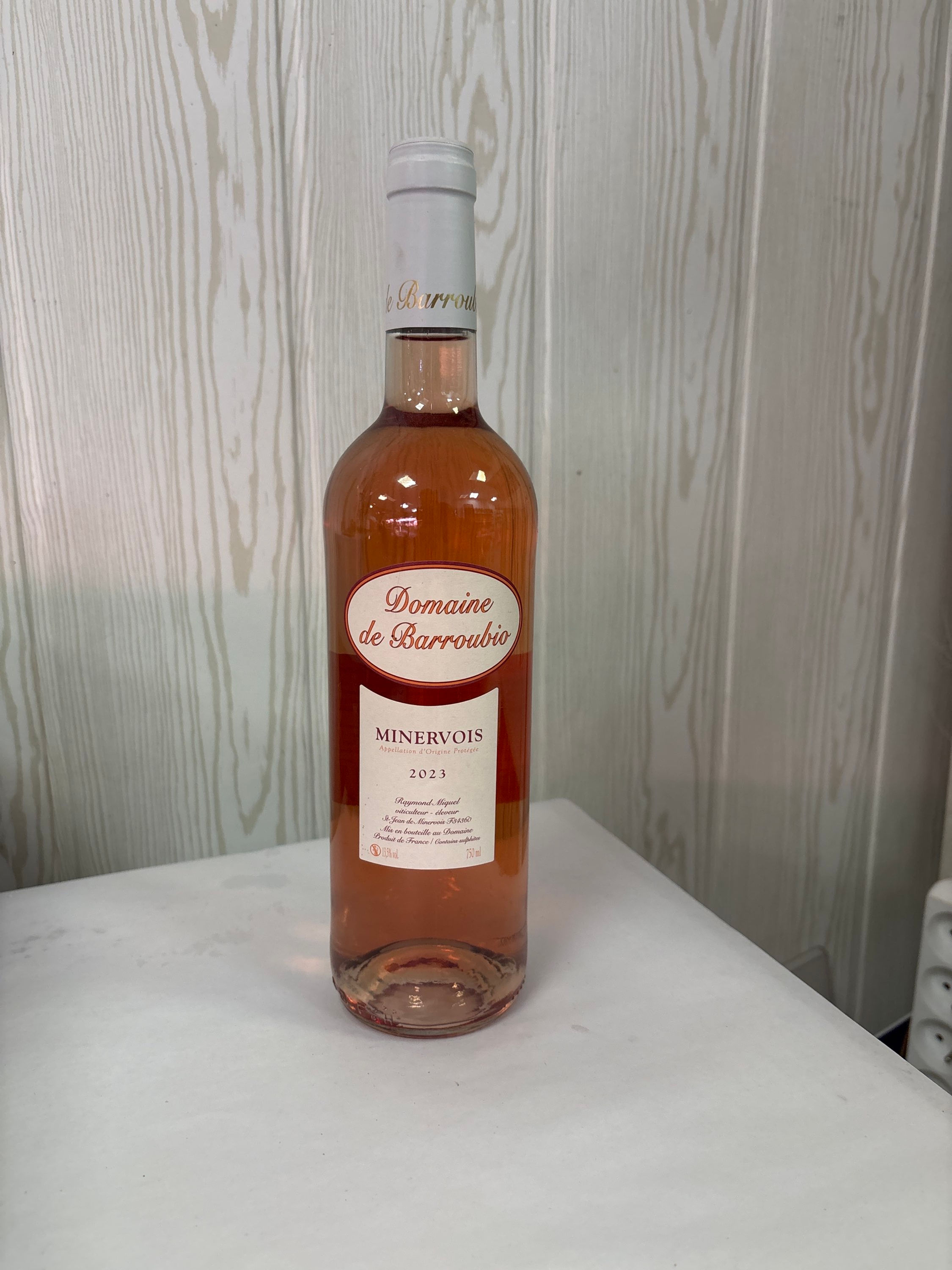Vin rosé, domaine de Barroubio, Minervois AOP